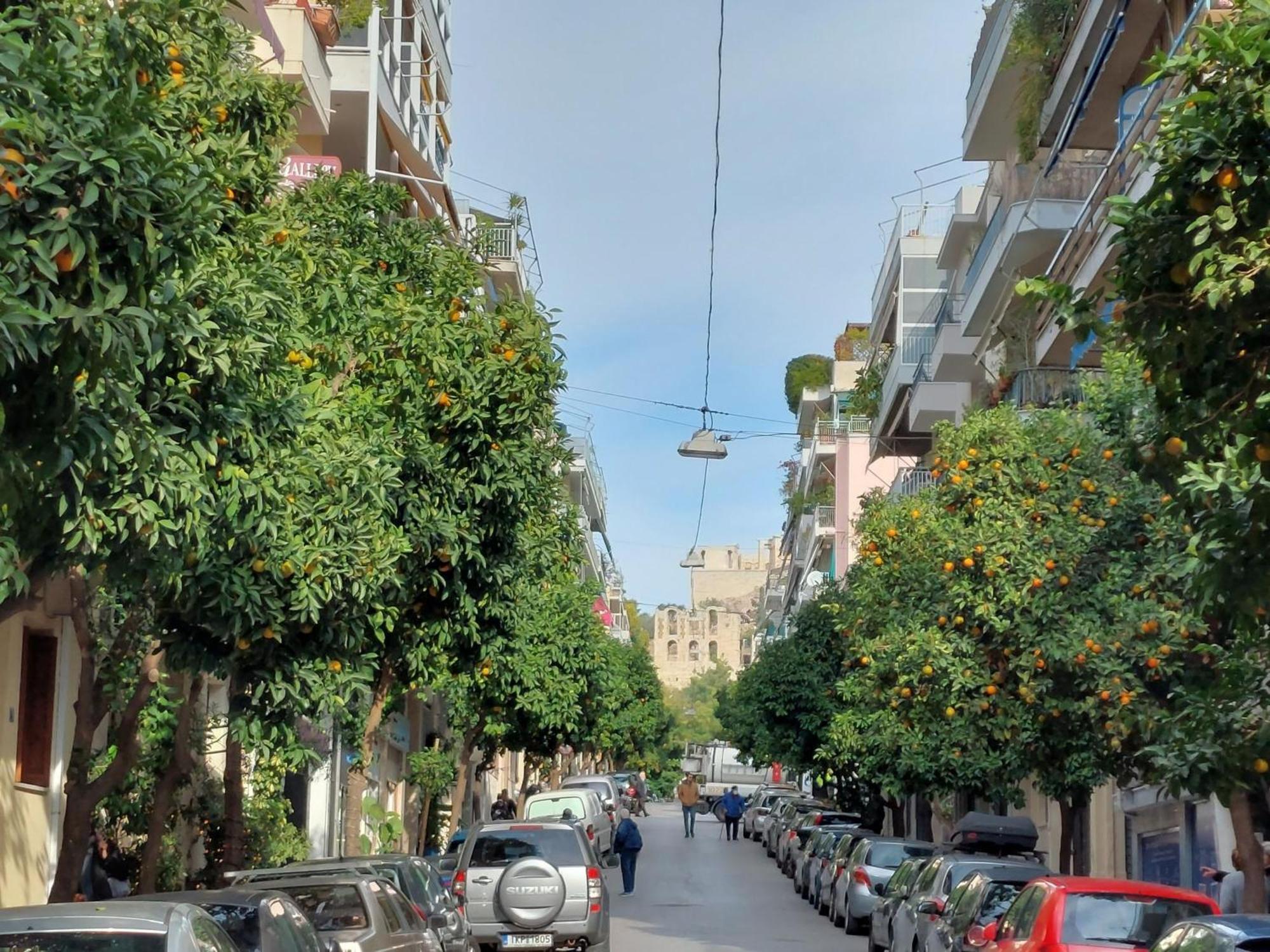 Wonderful Apartment In Acropolis Atenas Exterior foto